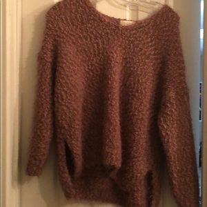 Blush pink altard state sweater s/m